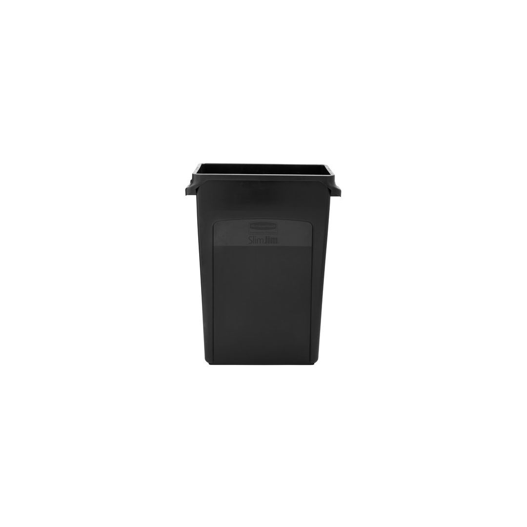 Poubelle Slim Jim 60,6 L - Noir