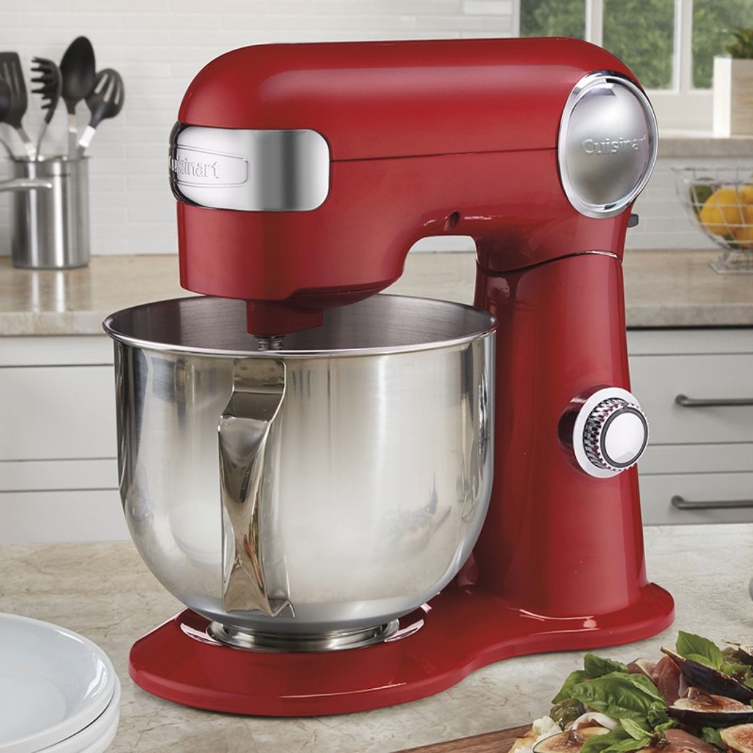Batteur sur socle Precision Master 5,5 pintes - Rouge