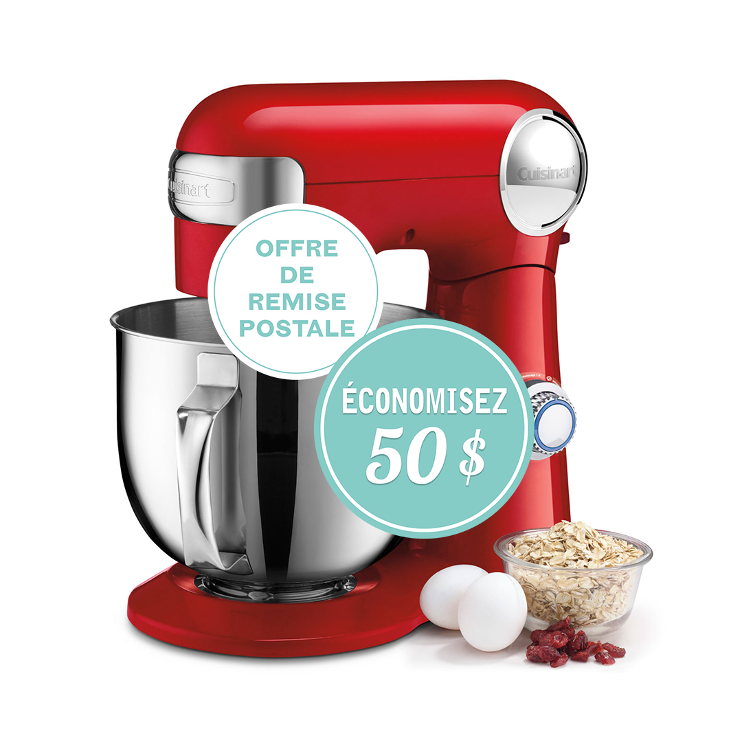 Batteur sur socle Precision Master 5,5 pintes - Rouge