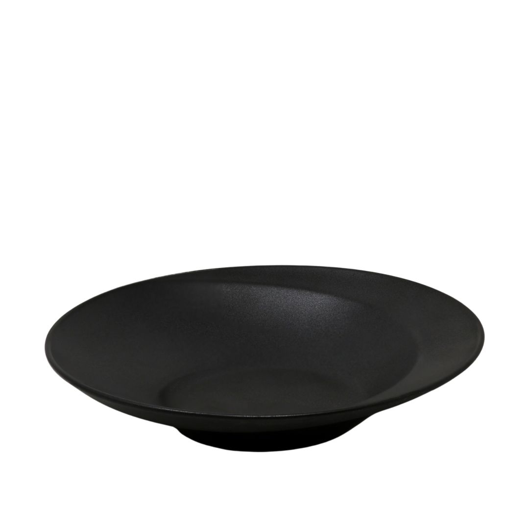 Assiette à pâtes ronde 10,4" - Noir