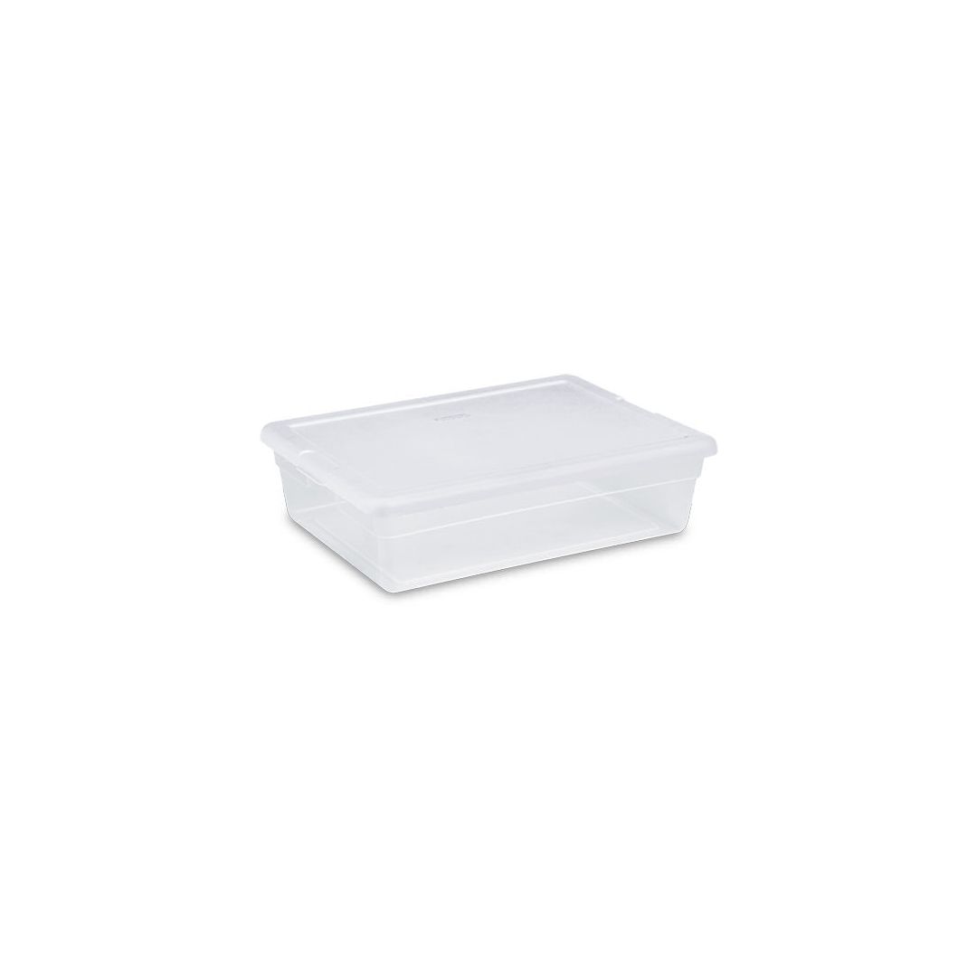 23" x 16.25" x 6" Rectangular Storage Container - Clear