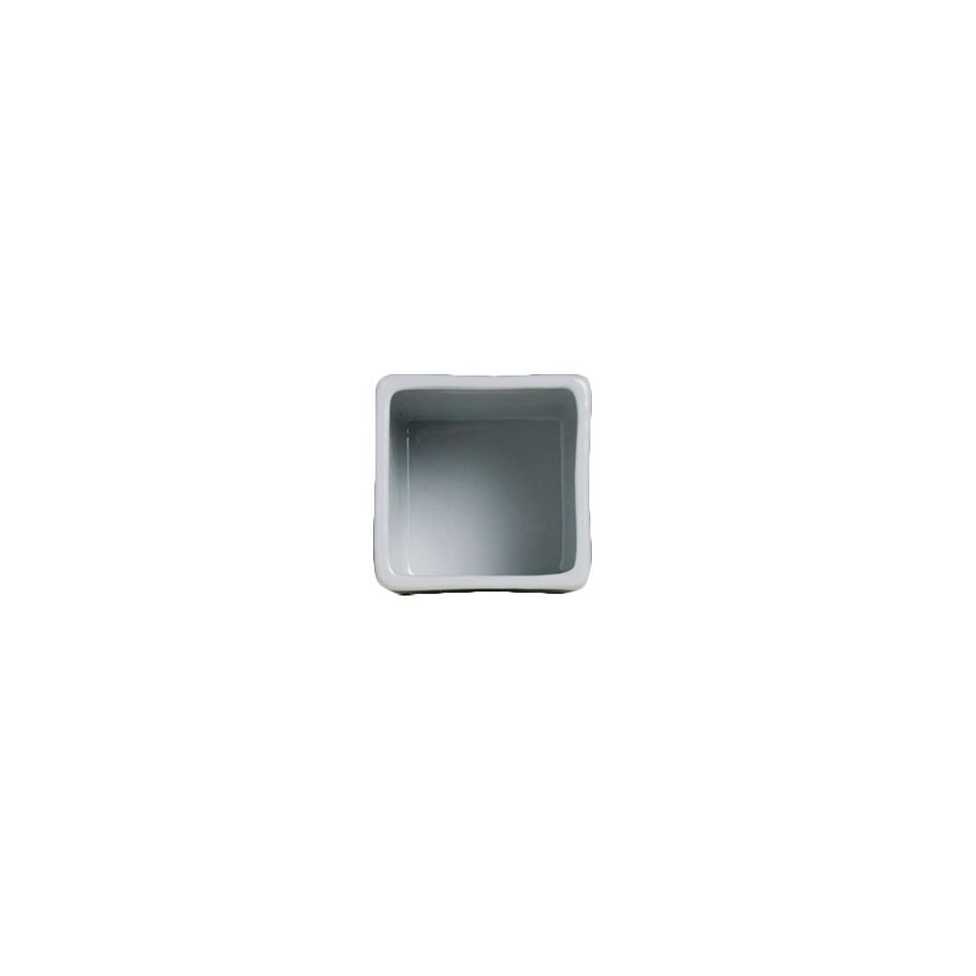 Ramequin carré en porcelaine 1 oz