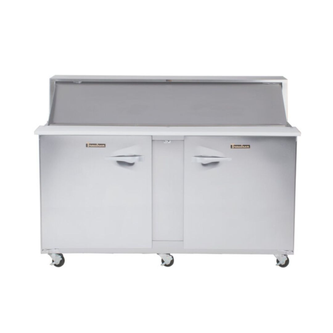 Refrigerated Sandwich Prep Table 72'' / 6 casters