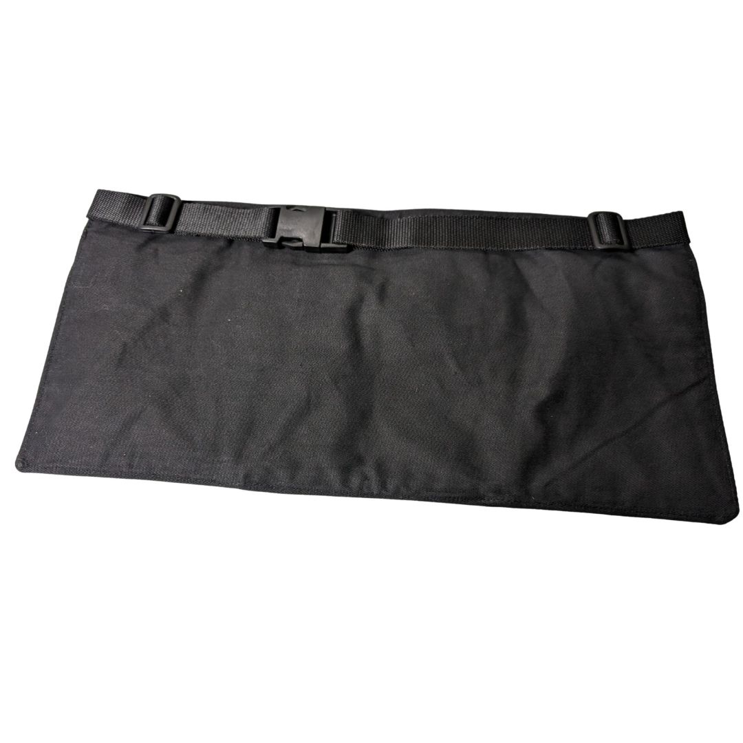 Tablier de taille pour serveur en coton - Noir