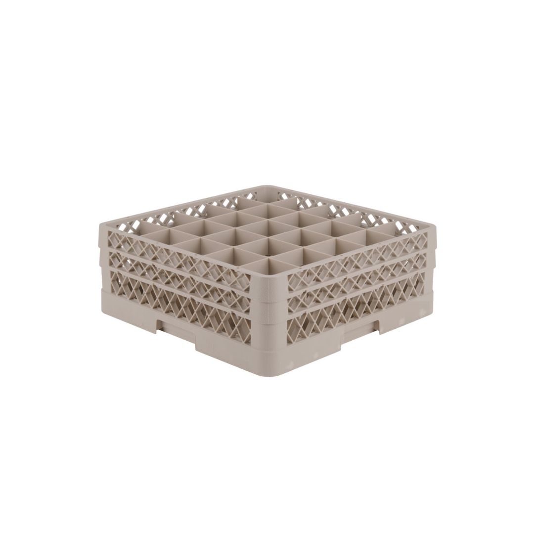 Panier pleine grandeur à 25 compartiments Traex 6,375" - Beige