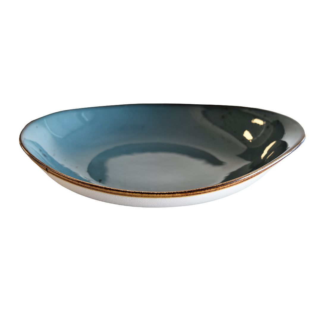 Bol oval 11''x 9,5'' - Bleu