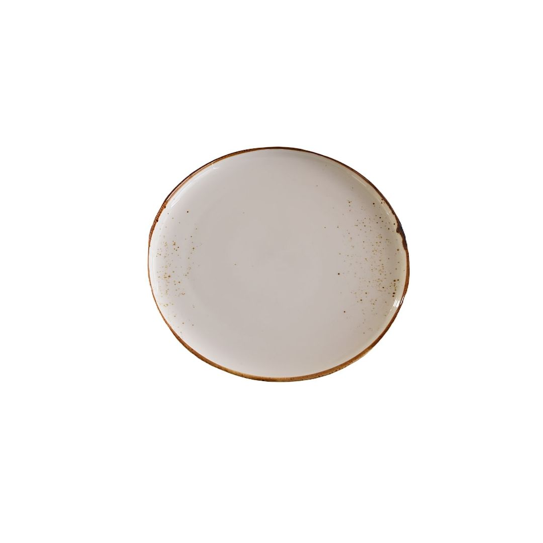 9" Plate DAP - White