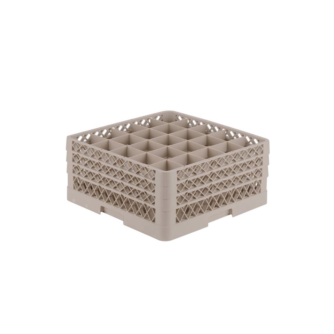 Panier pleine grandeur à 25 compartiments Traex 7,875" - Beige