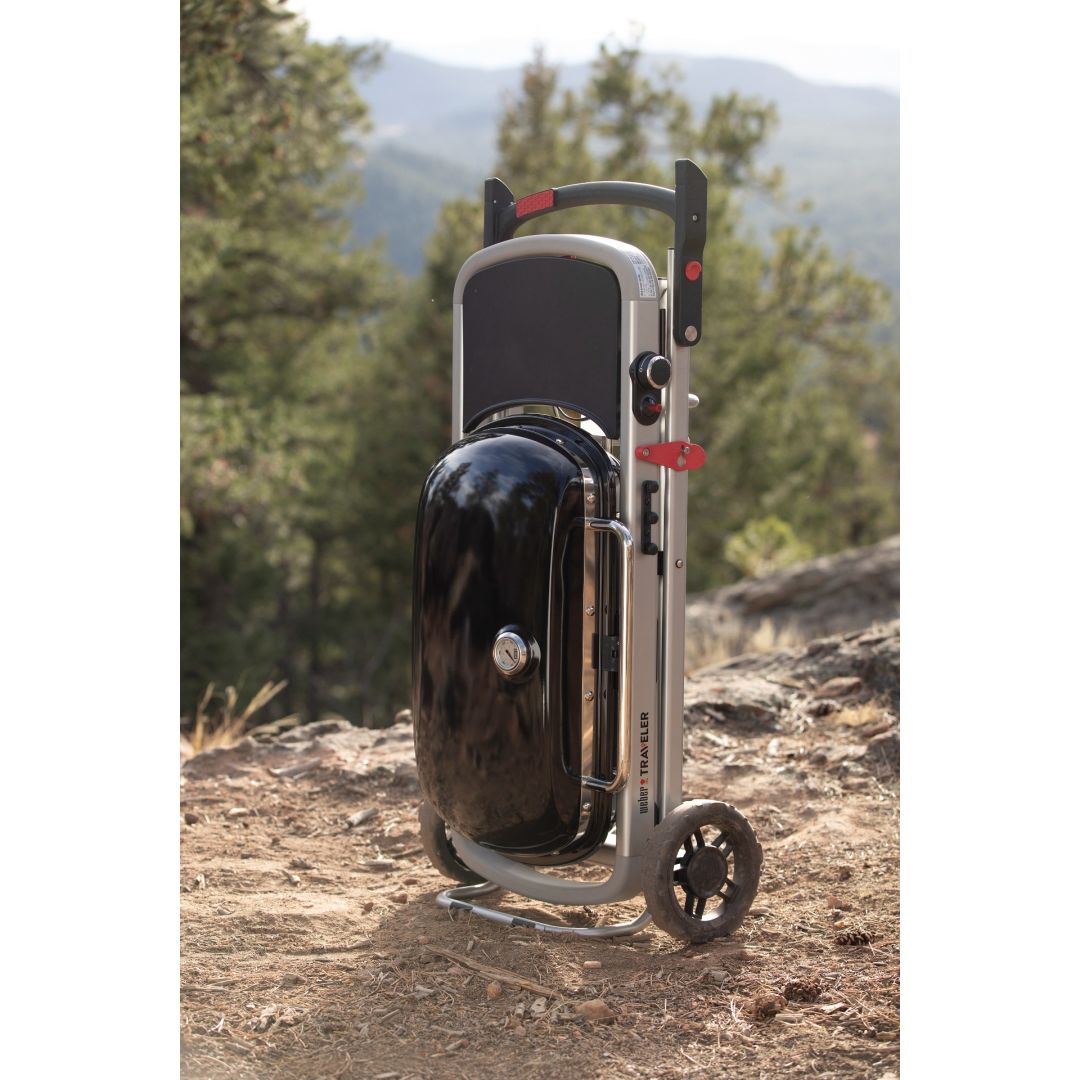 BBQ au gaz propane Weber Traveler - Noir