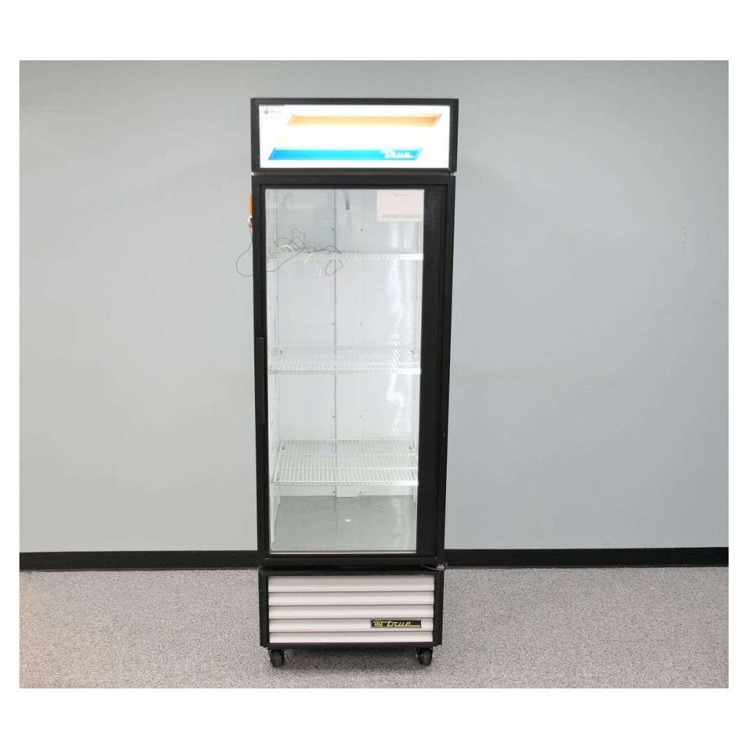 Réfrigérateur à porte battante vitrée - 27"