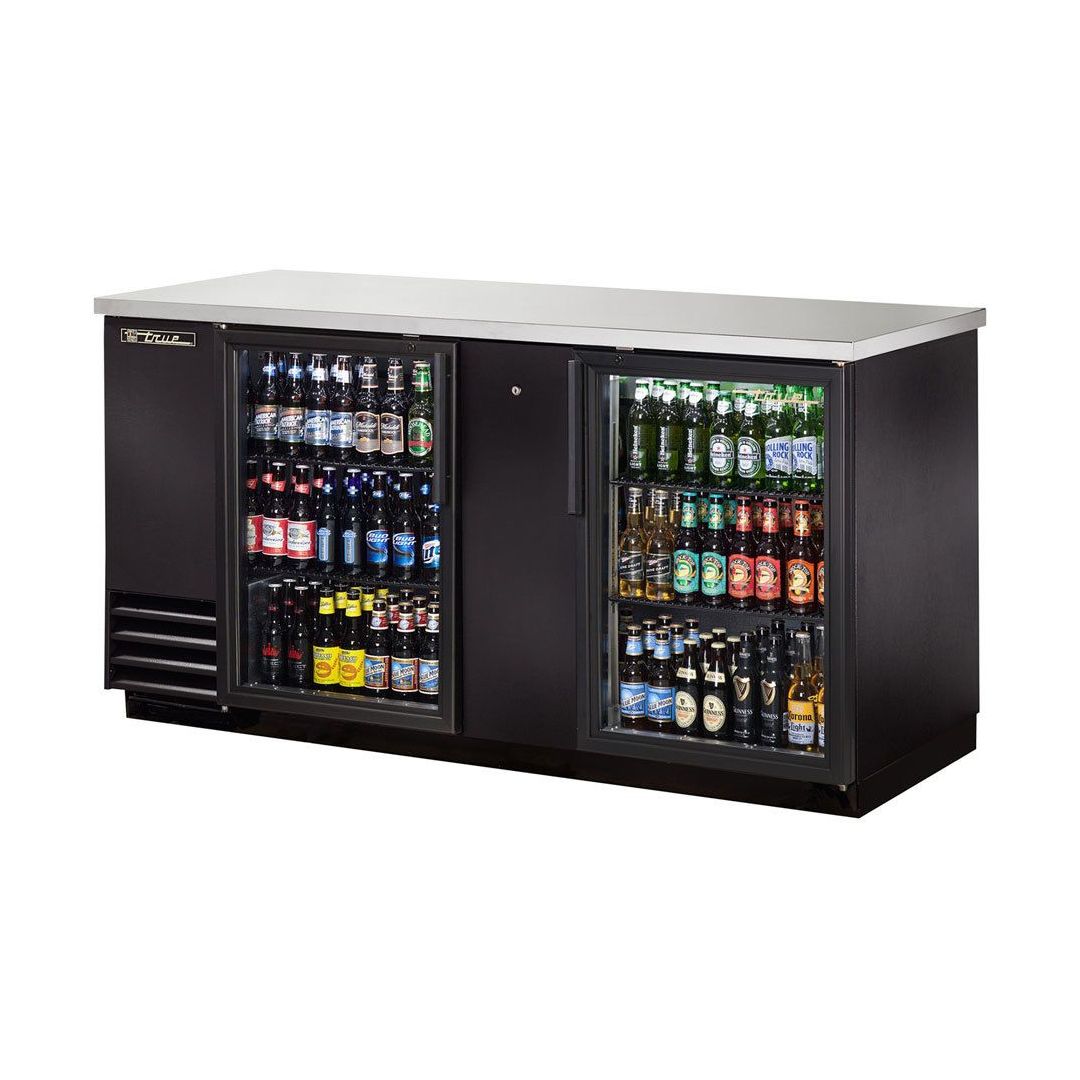 Réfrigérateur à bière à portes vitrées 69"