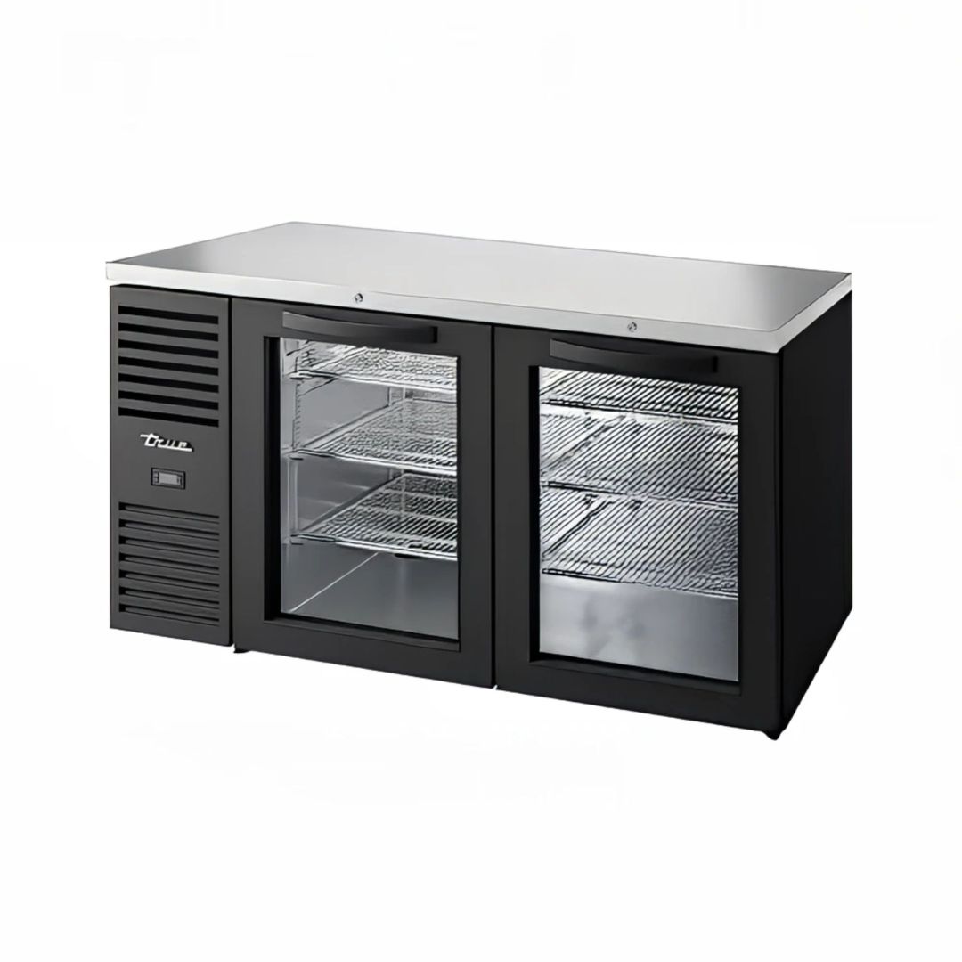 Réfrigérateur de bar 2 portes vitrées - 60" 