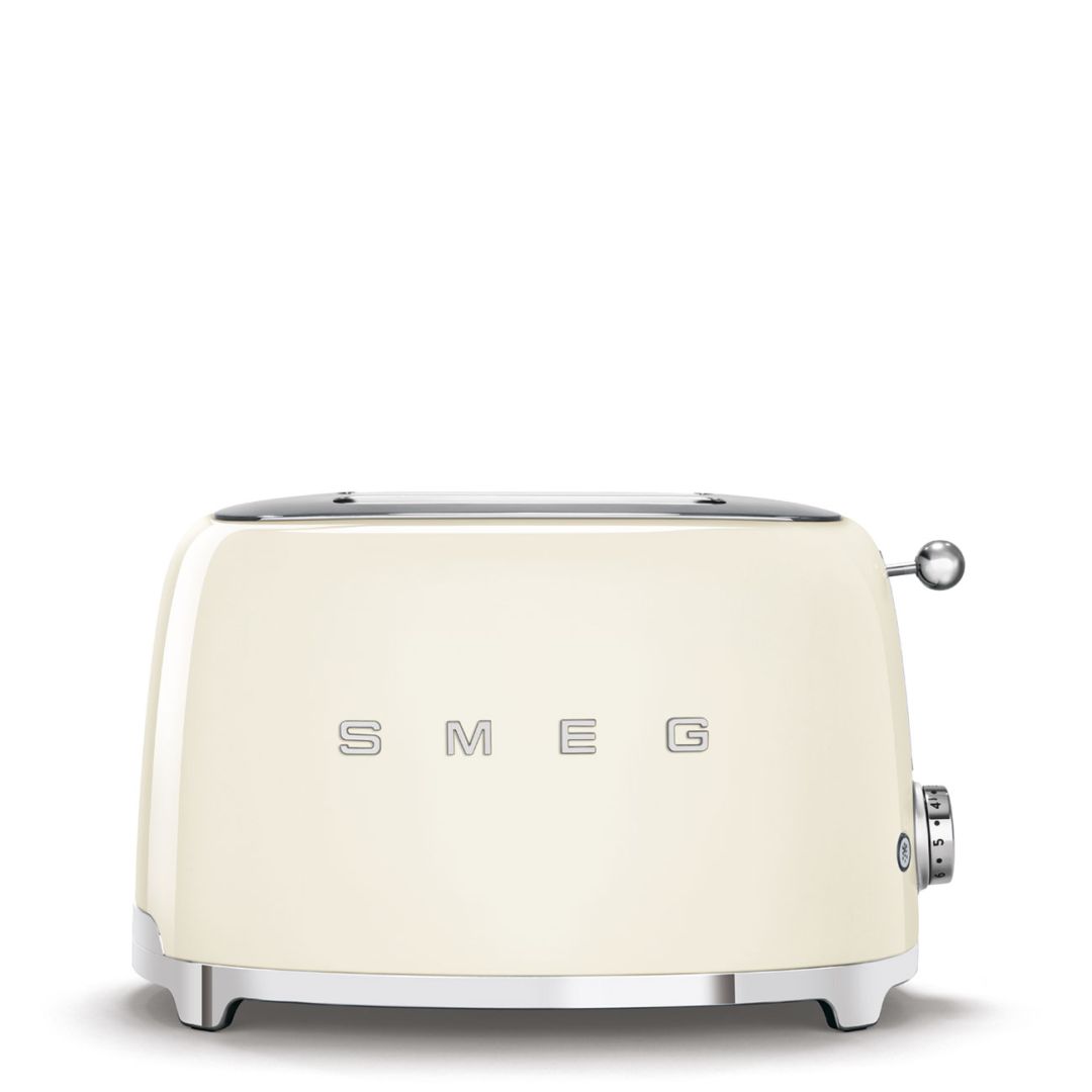 Grille-pain deux tranches 950W - Crème