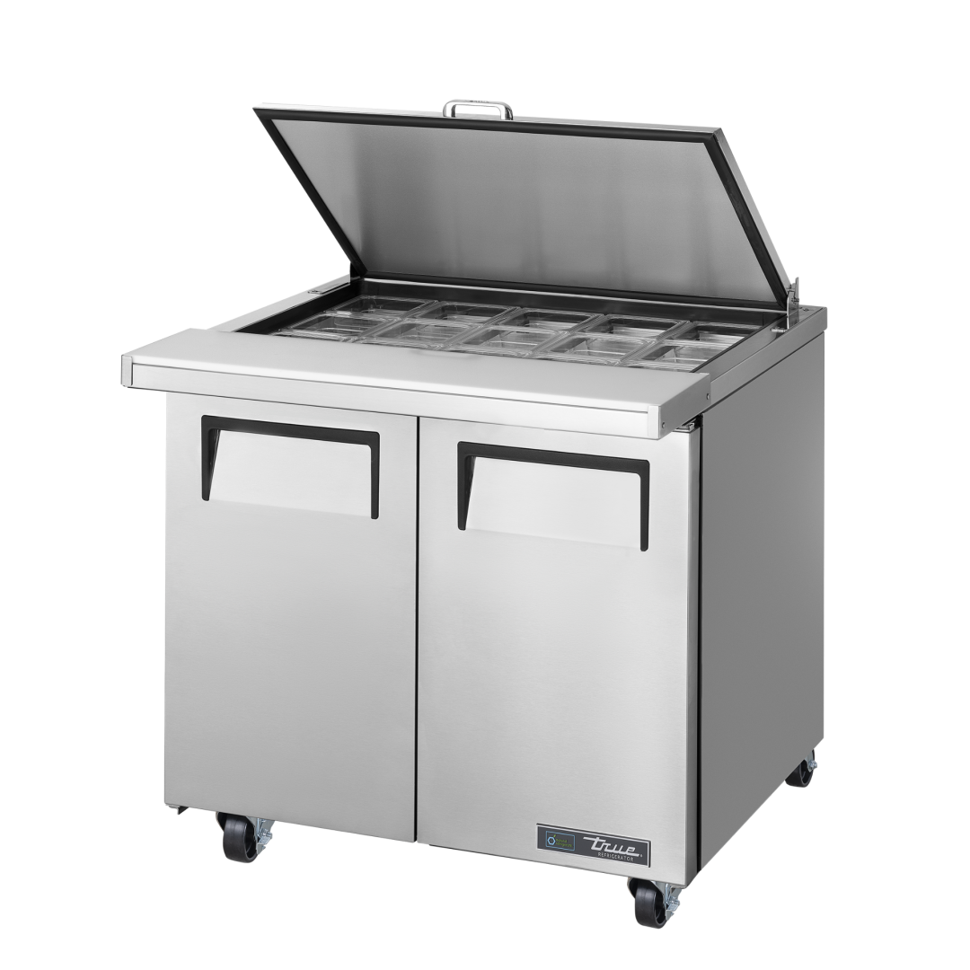 35" Refrigerated Sandwich/Salad Prep Table – 15 Pans