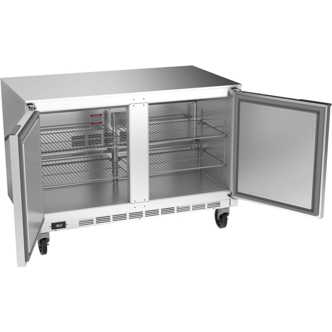 Réfrigérateur sous-comptoir 2 portes pleines - 48" (endommagé)