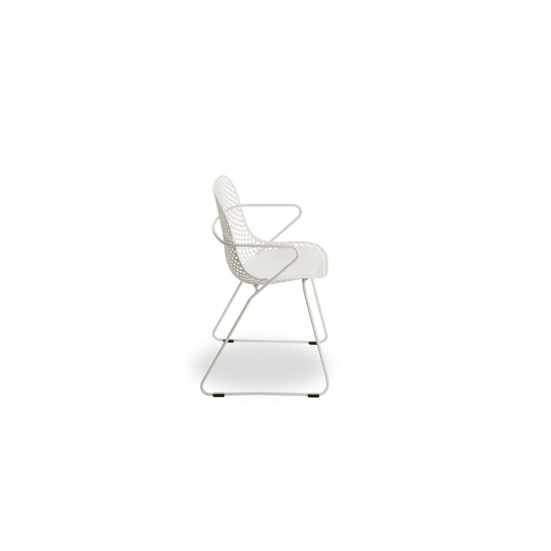 Ramatuelle '73 Metal Armchair - Absolute Cream