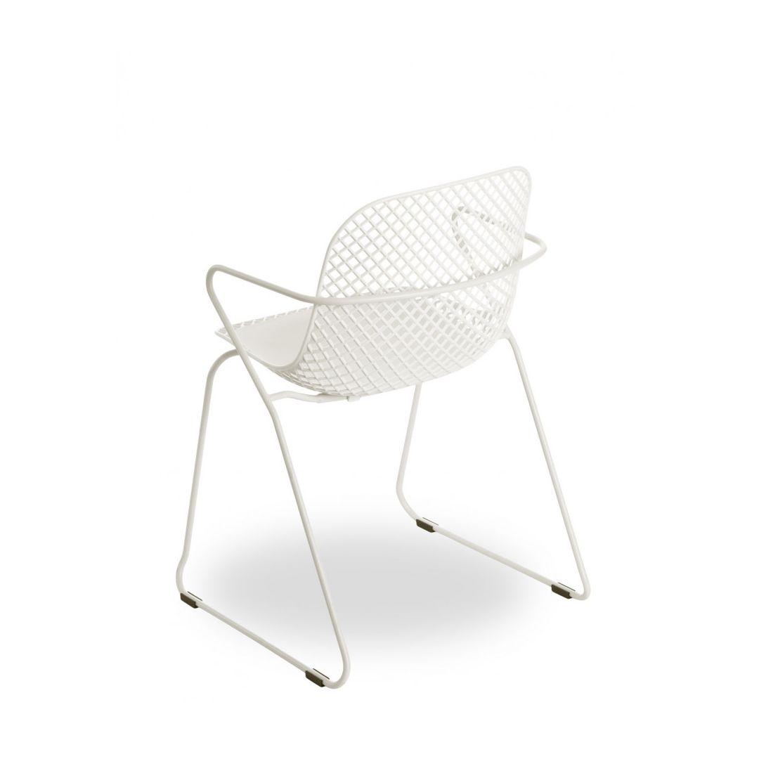 Ramatuelle '73 Metal Armchair - Absolute Cream