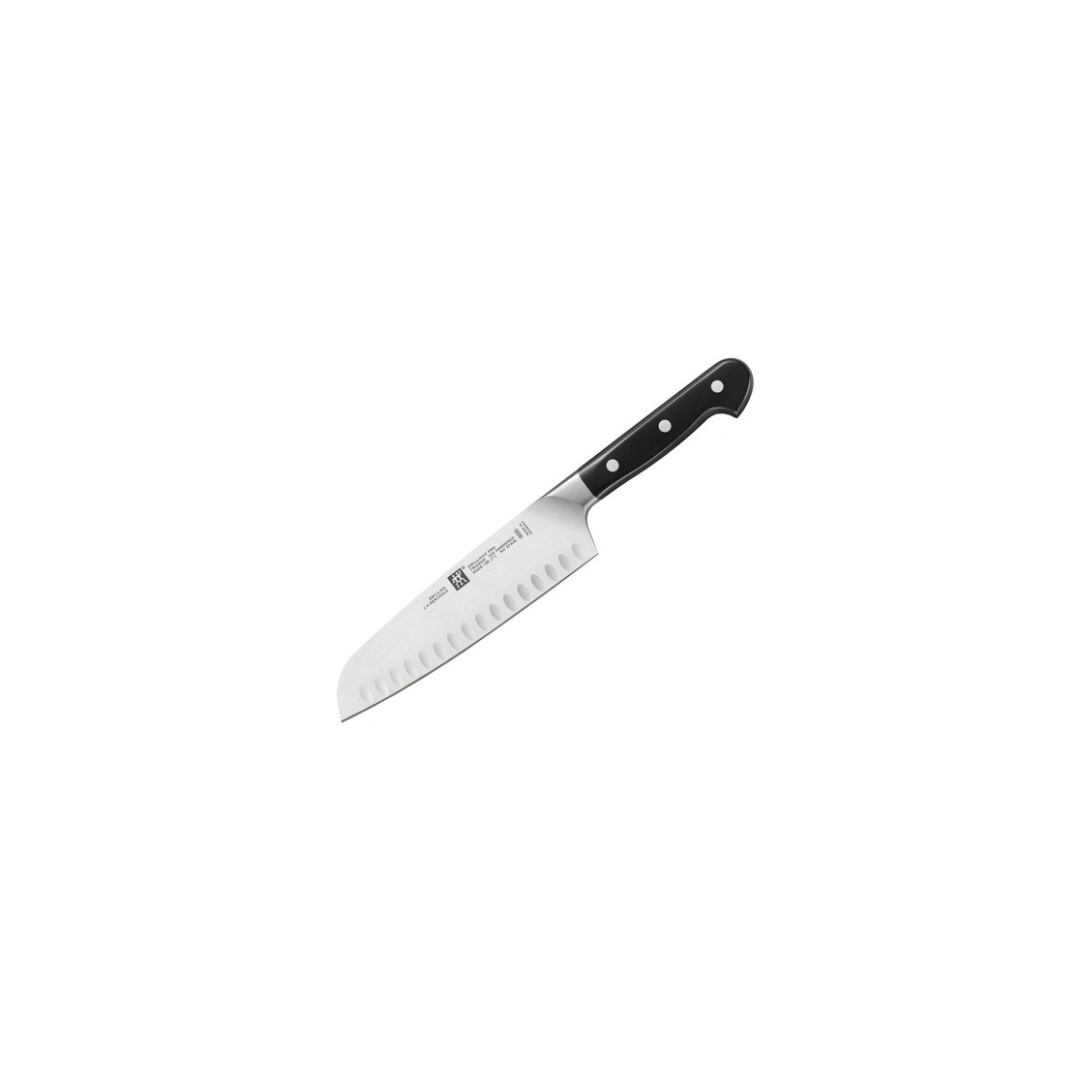 Couteau Santoku avec Alvéoles Série Pro 7"