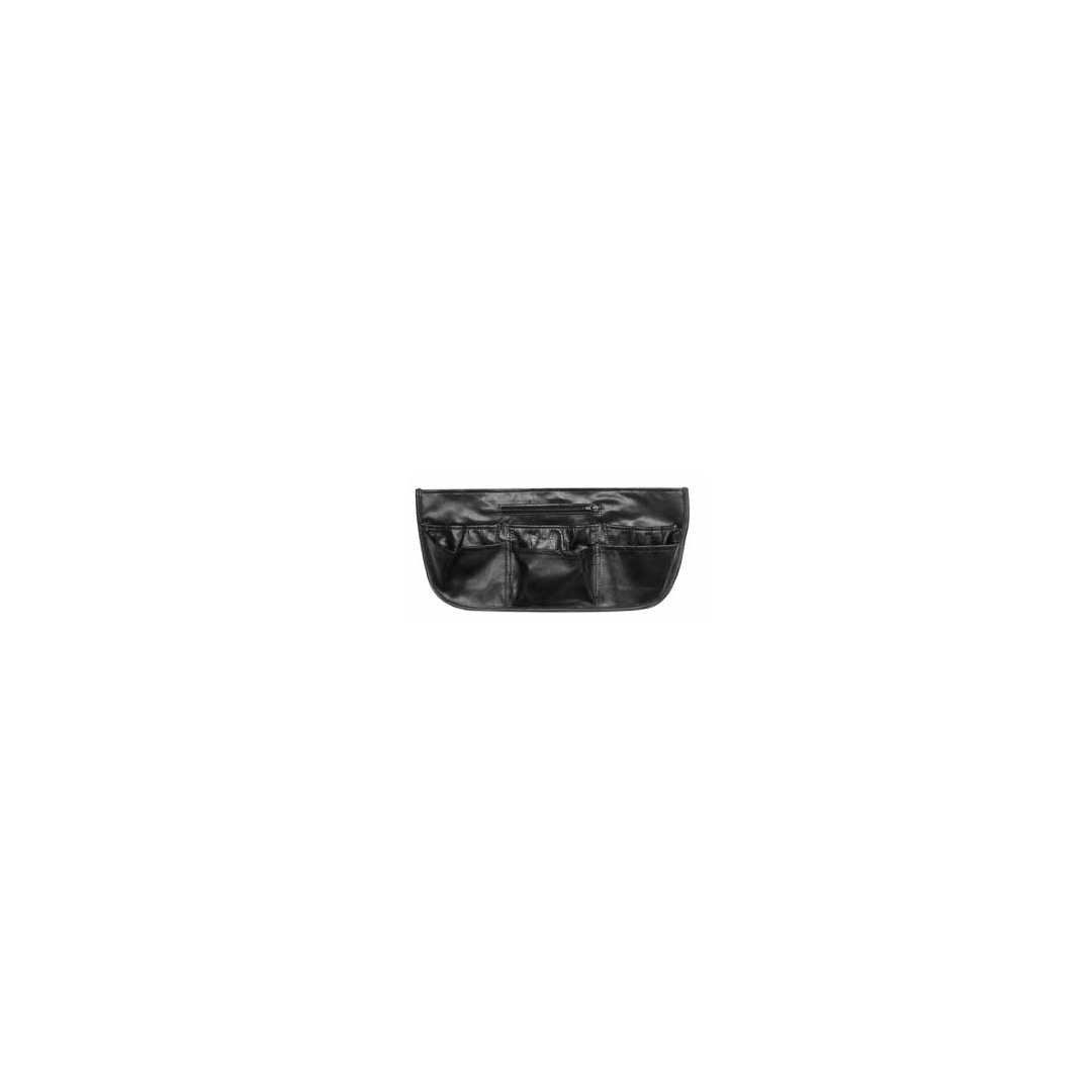 Tablier de serveur en cuir pour homme - Noir