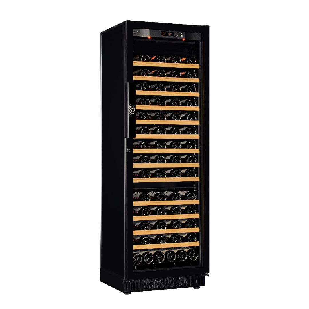 Compact Cellar, 1 Temperature, 1 Full Glass Door - 110 Bottles