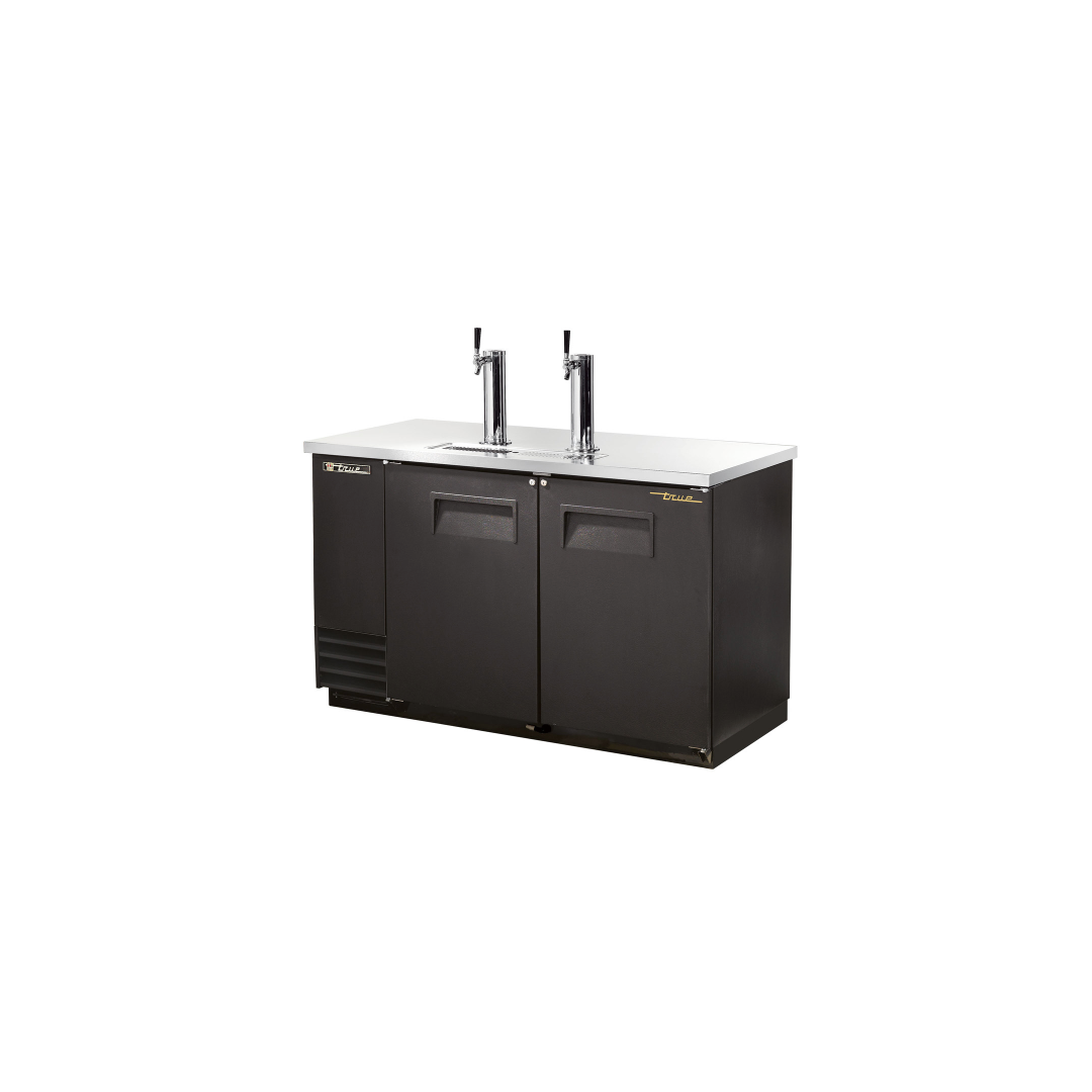 Distributeur à bière réfrigéré 2 portes pleines - 59"