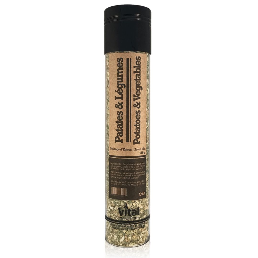 Mélange d'épices patates et légumes 140 g