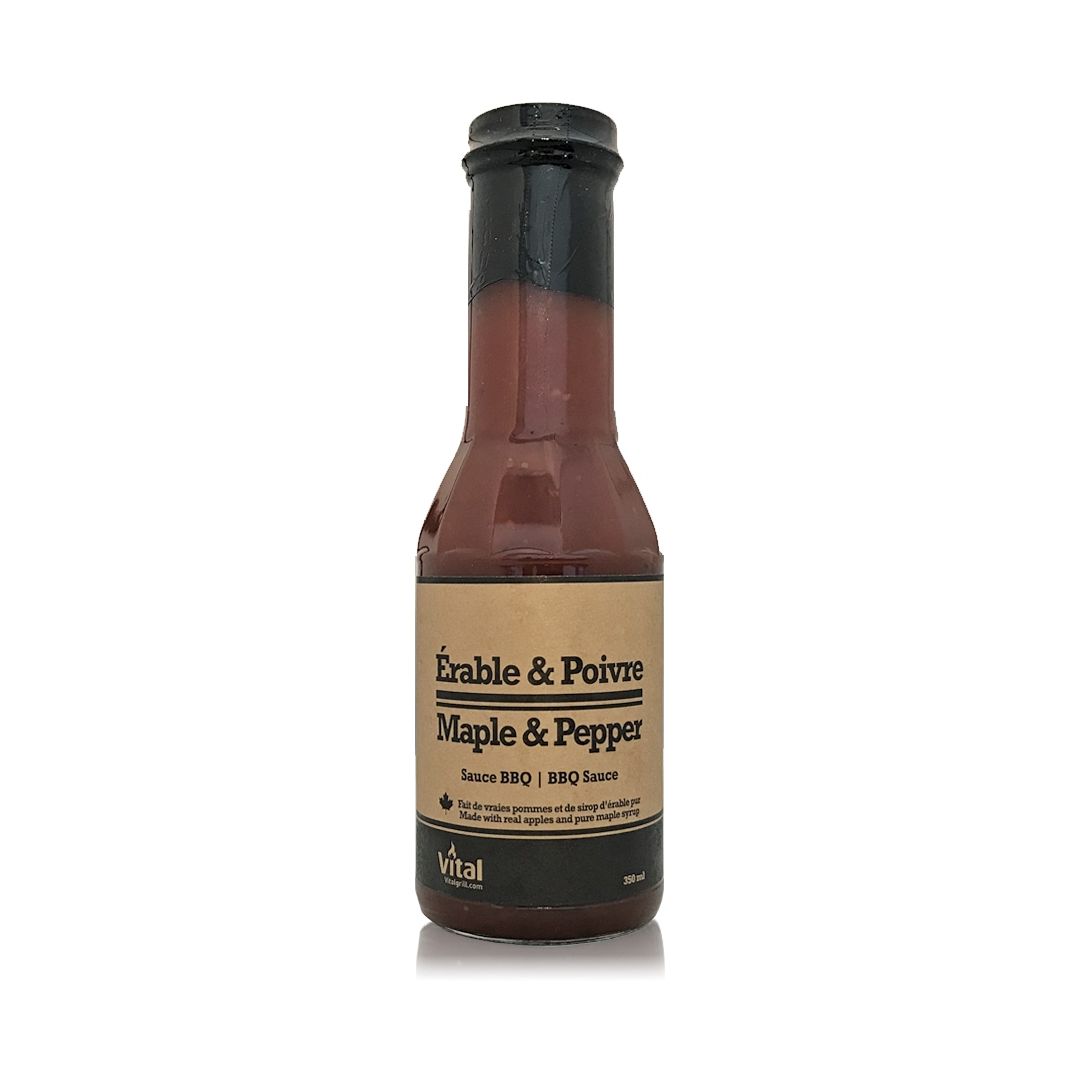 Sauce BBQ érable et poivre