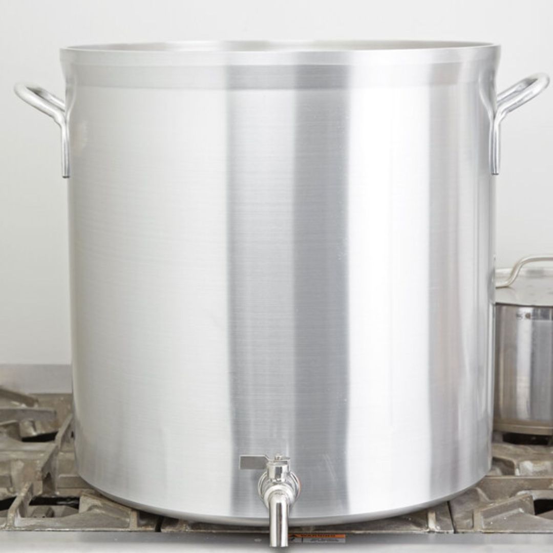 Grande Marmite Bourgeat En Aluminium Avec Robinet – Vintage, Made In France