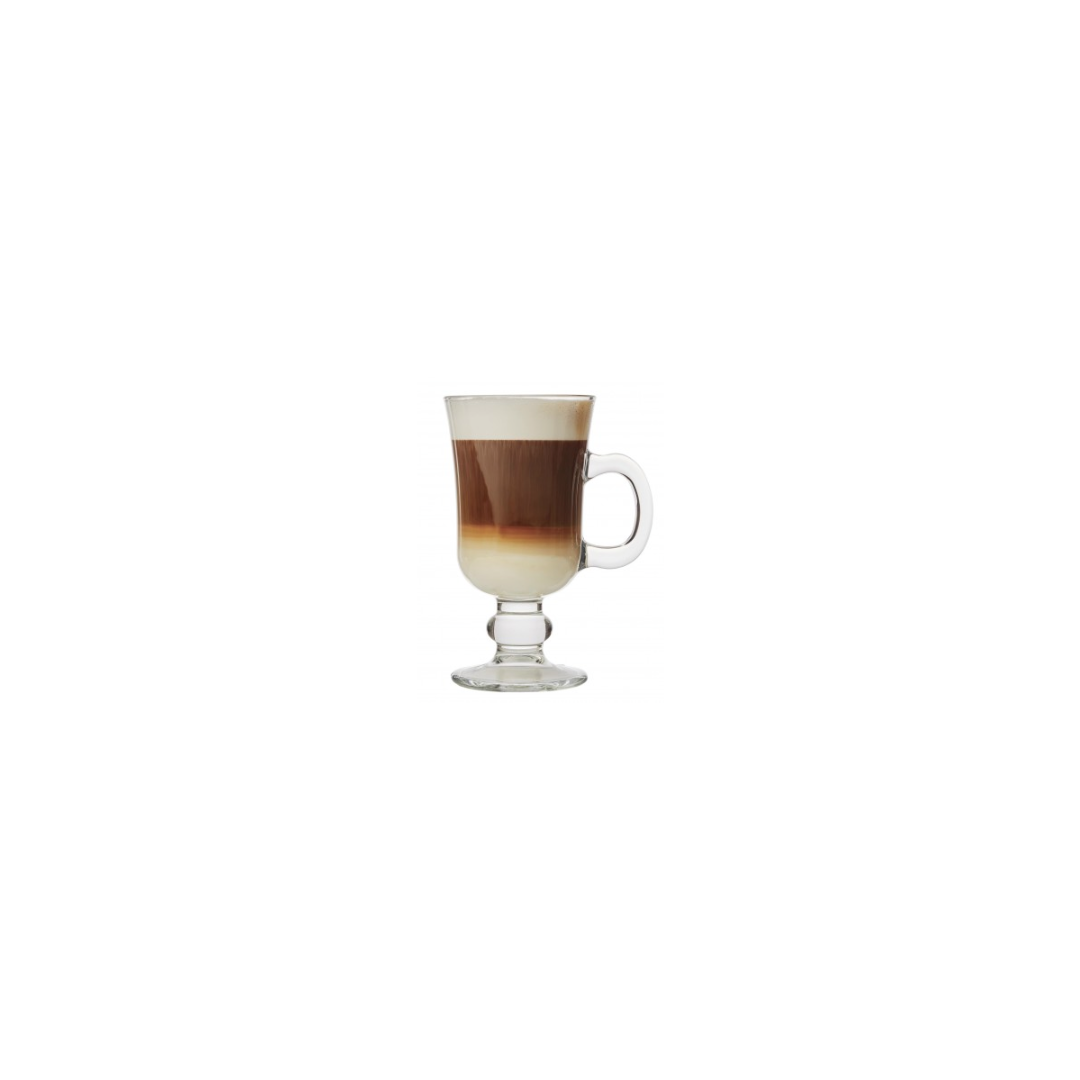 Ensemble de deux tasses à café irlandais en verre 8,8 oz - Barista 