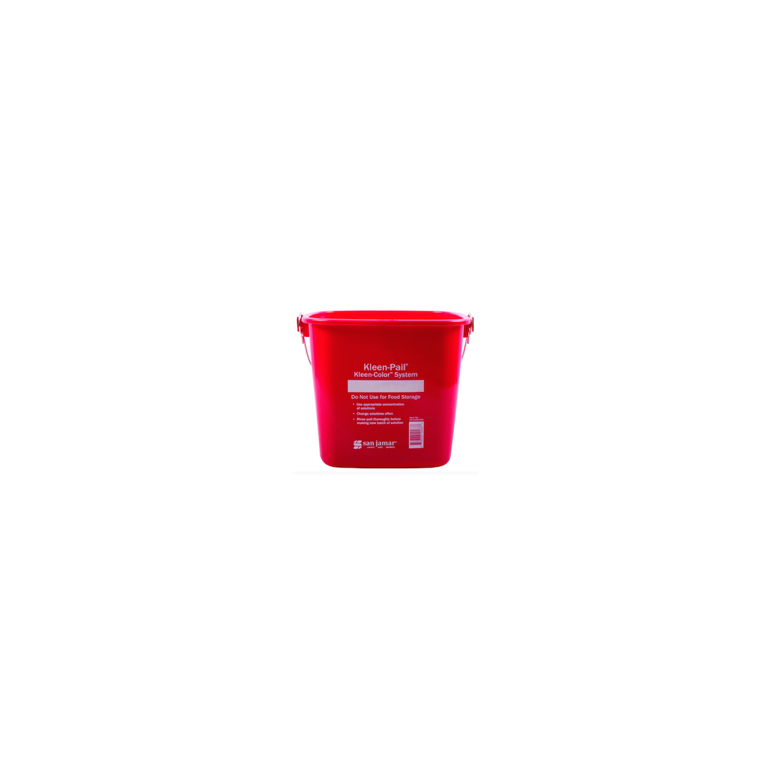 3 Qt Kleen Pail - Red