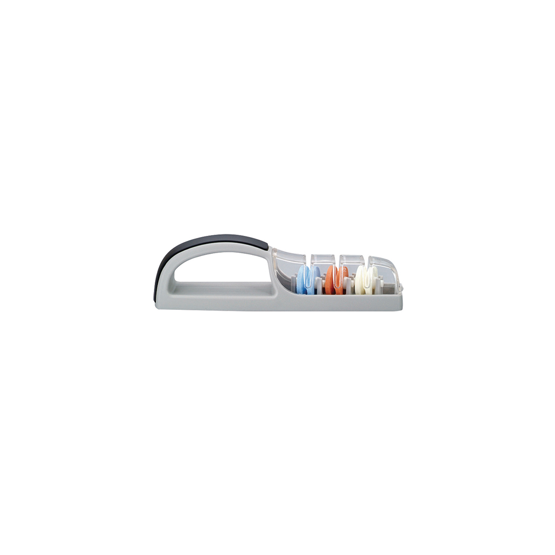 Three-Step Ceramic Sharpener - Grey and Black