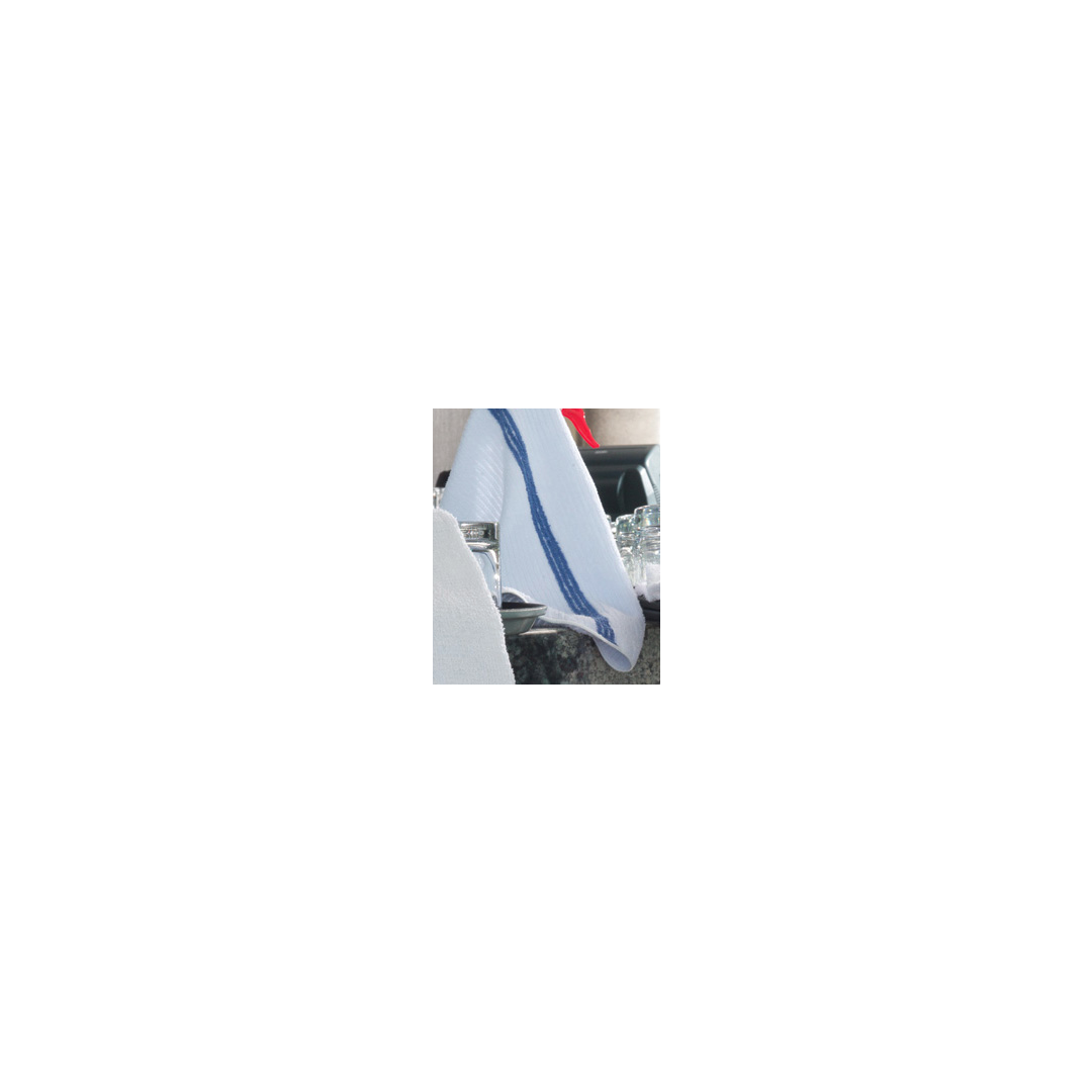 Linge de bar en microfibre 14" x 18" - Bleu