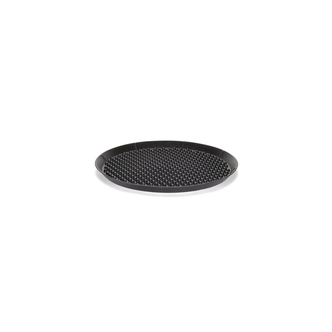 Assiette de service à pizza en plastique 16"