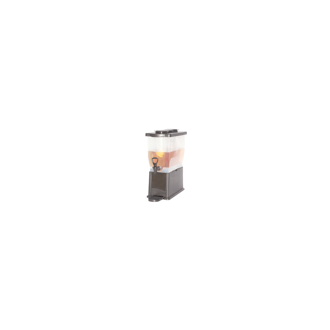 Distributeur à Breuvage Froid 3 Gal. Base Carrée - Noir