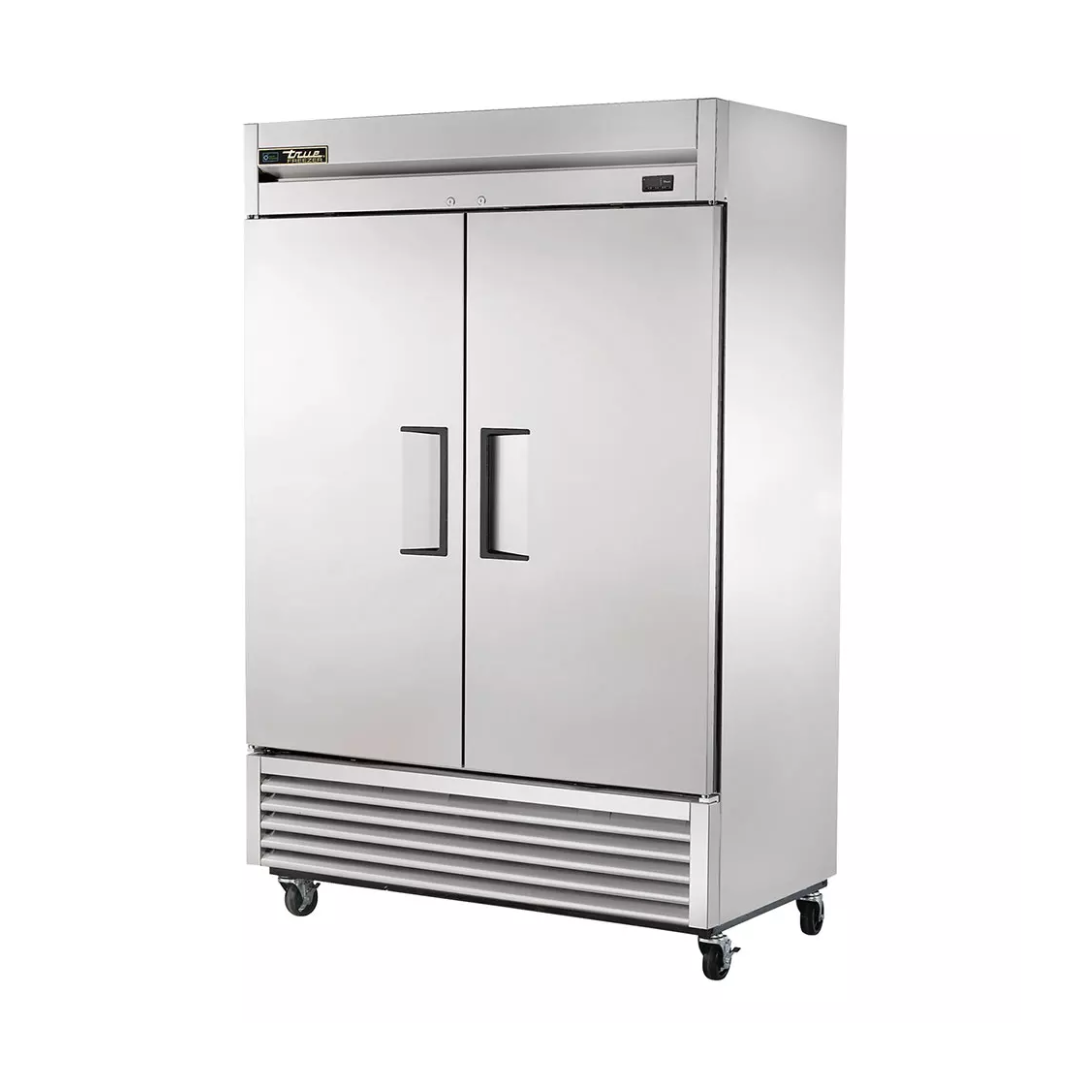 Double Solid Swing Door Freezer - 54" 