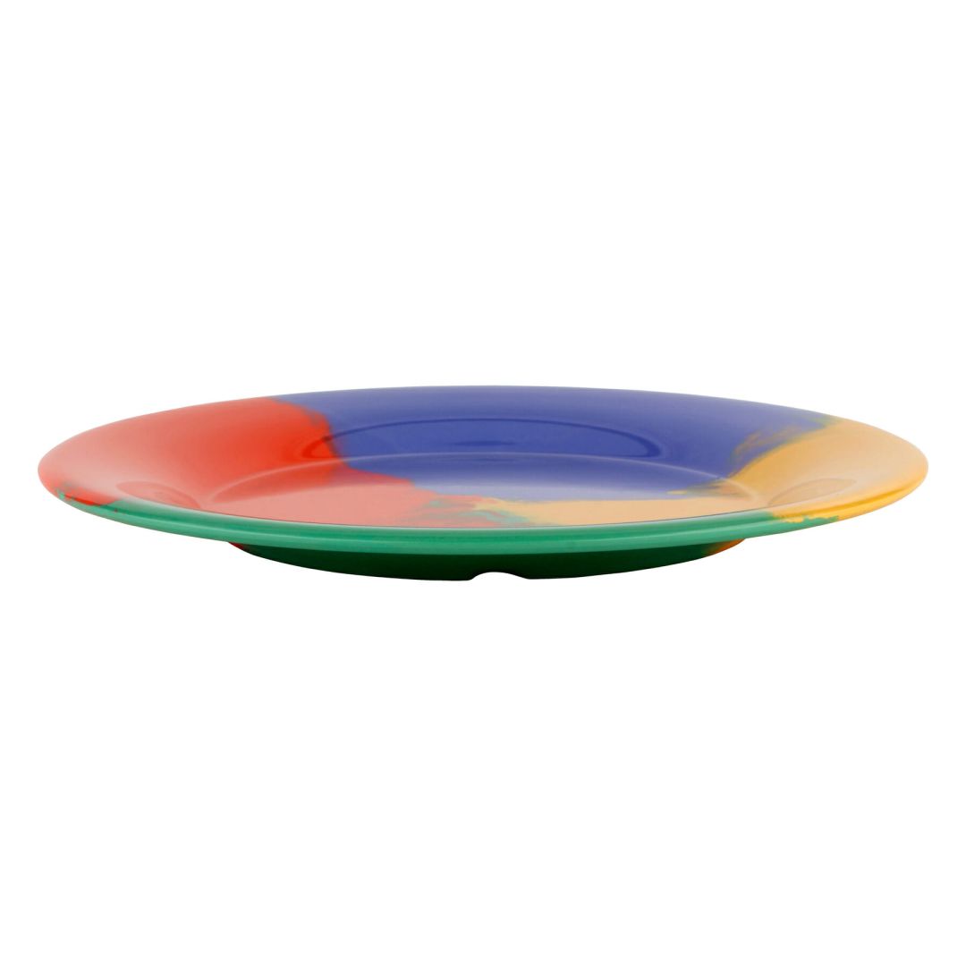 Assiette ronde en mélamine 10,5" - Diamond Celebration
