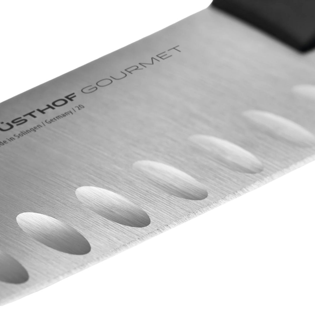 Couteau Santoku 7'' Gourmet - Noir
