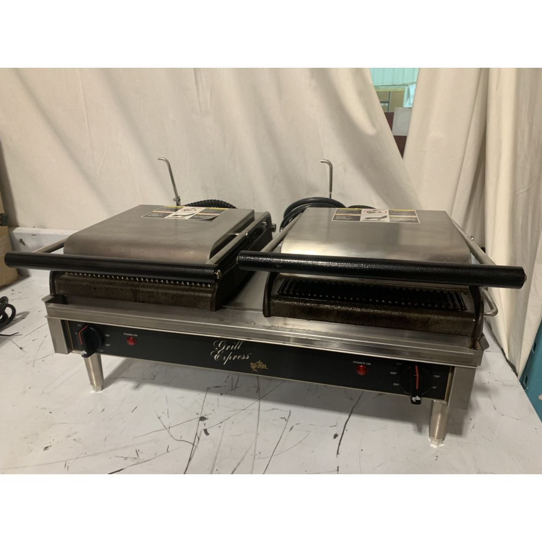 Grille-panini surface rainurée (usagé)