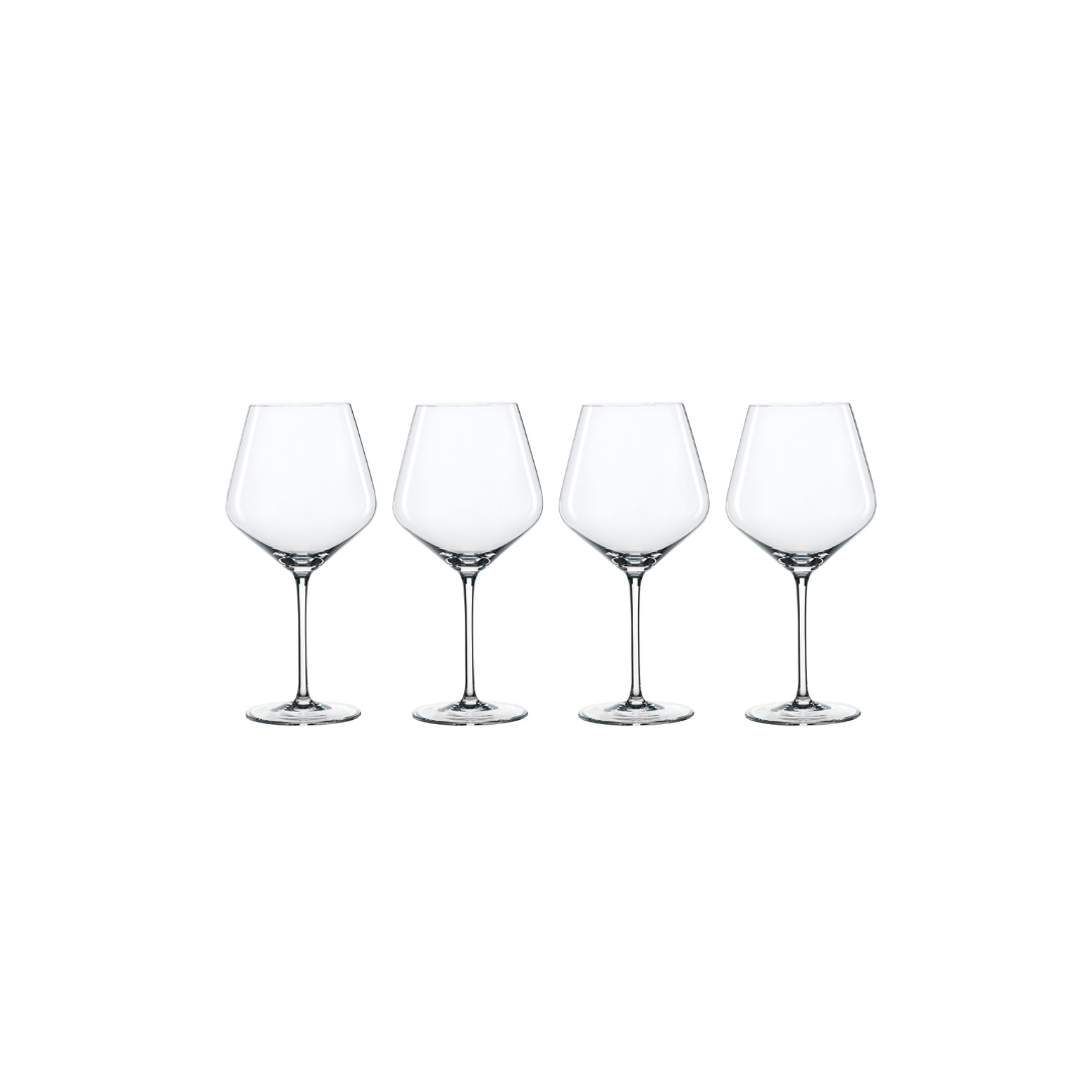 Ensemble de quatre verres à vin rouge 22,6 oz - Style