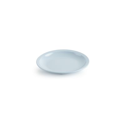 7" Round Melamine Plate - Miralyn Blue