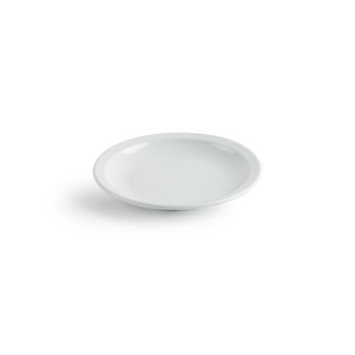 Assiette ronde en mélamine 5,5" - Miralyn blanc