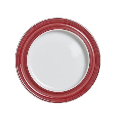 Assiette ronde 8,375" - Freedom Red