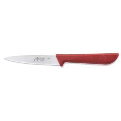 Couteau d'office micro-dentelé 4-1/2" - Rouge