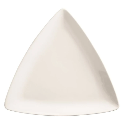 Assiette coupe triangulaire 11" - Porcelana