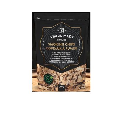 Whiskey Barrels Used to Age Maple Syrup Wood Chips - 300 g