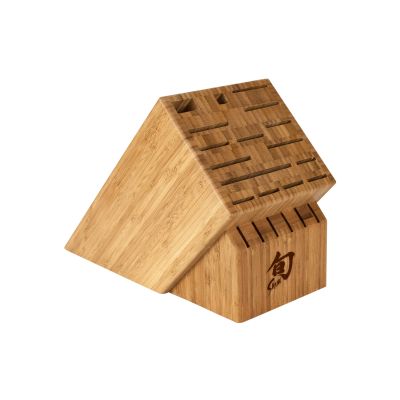 22-Slot Bamboo Block