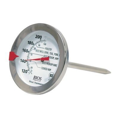 Thermomètre à viande et à volaille à cadran (120°F à 212°F)