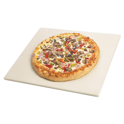 Pierre à pizza en grès 14" x 15,5"