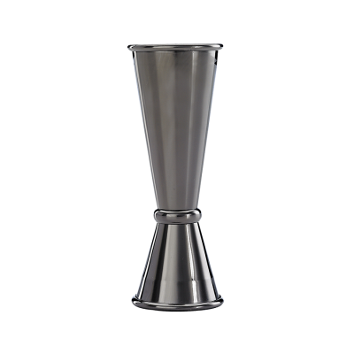 1 oz and 2 oz Stainless Steel Jigger - Black