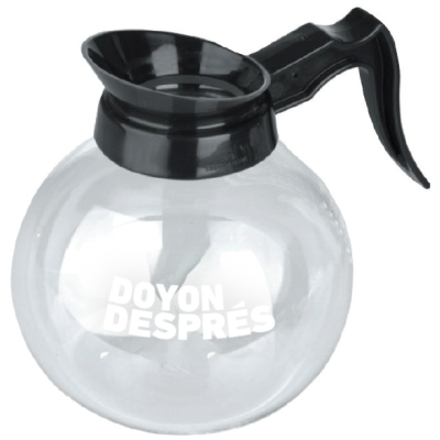 Verseuse en verre logo Doyon Després 60 oz